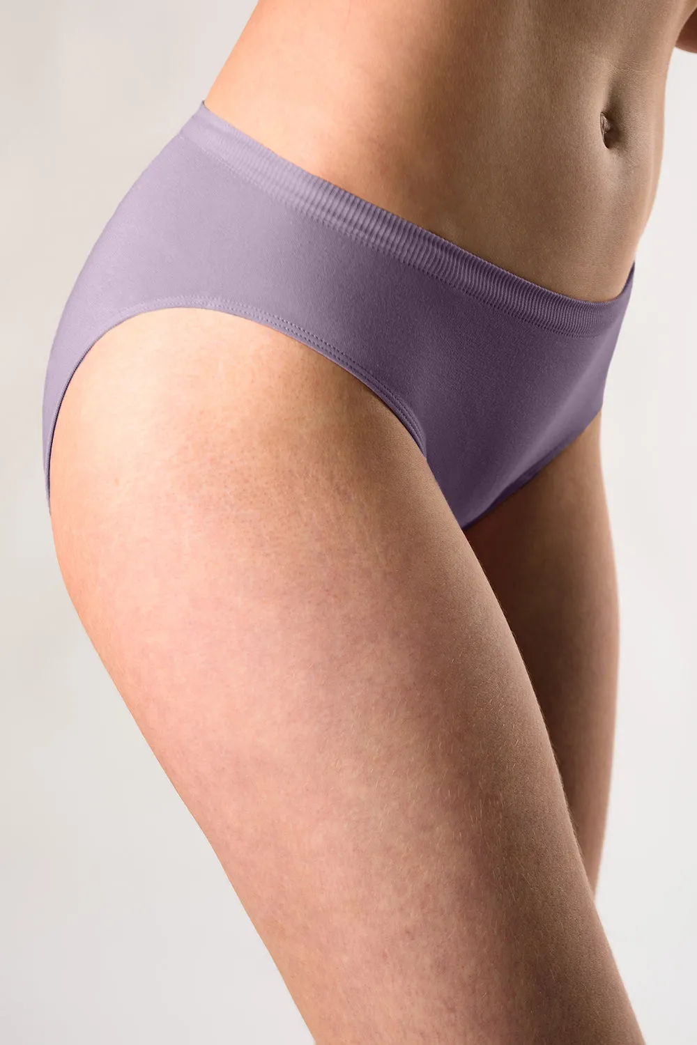 2-Pack Classic Cut Bamboo Underwear - Dusty Purple