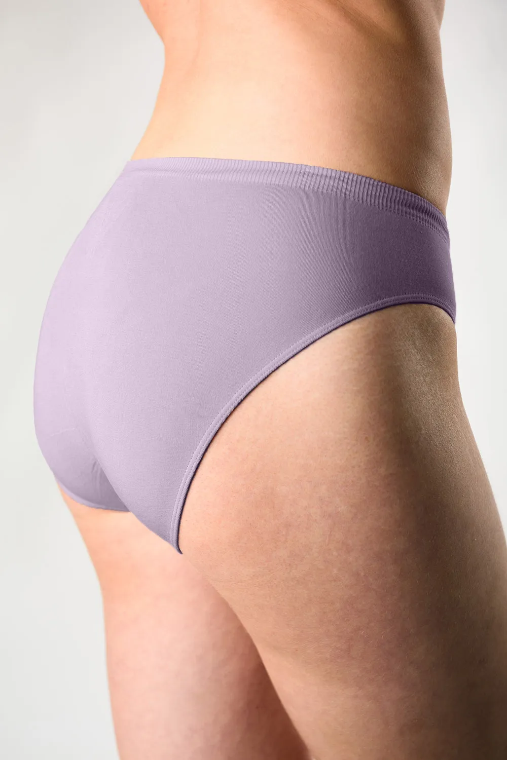 2-Pack Classic Cut Bamboo Underwear - Dusty Purple