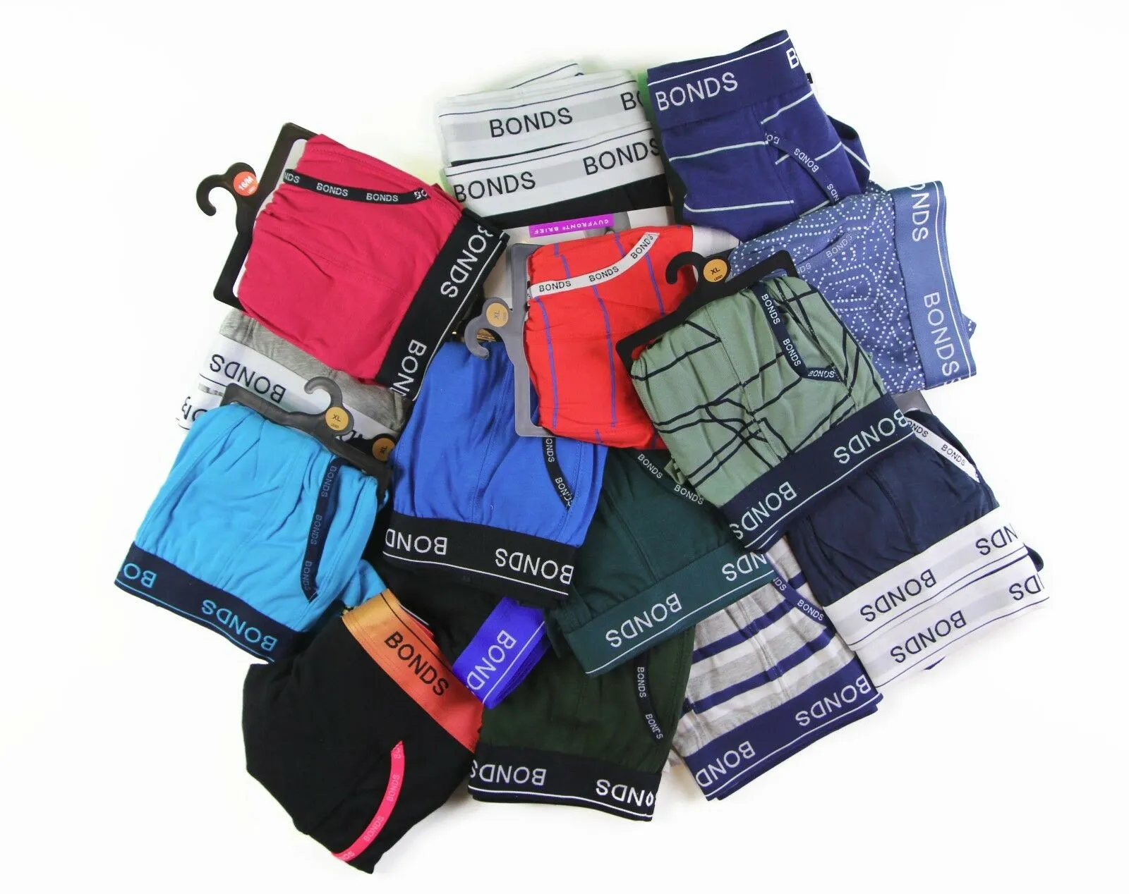 20 X Mens Bonds Underwear Guyfront Trunks Boxer Assorted Shorts