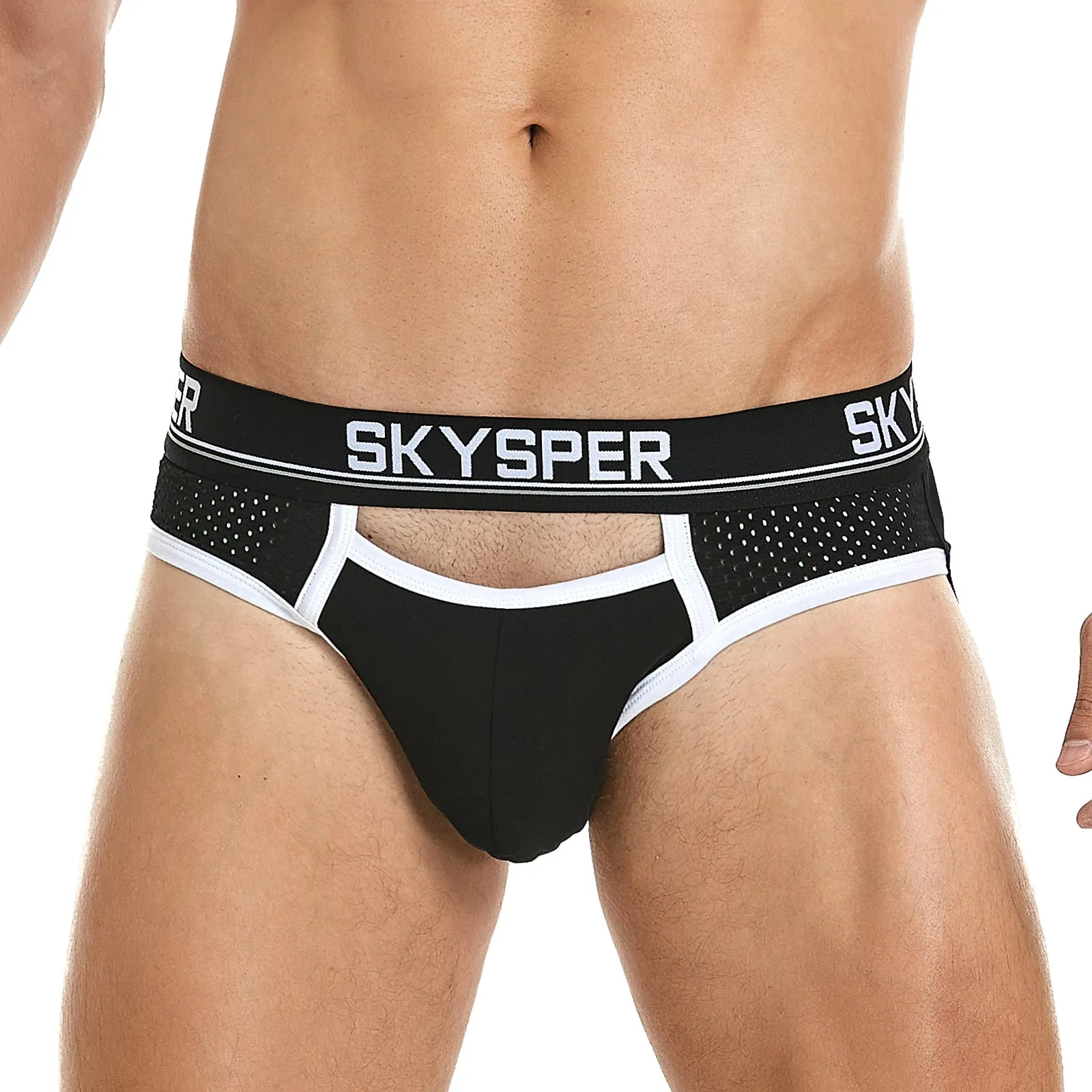 25SK - SKYSPER Men's Cotton Jockstrap Underwear Athletic Supporter