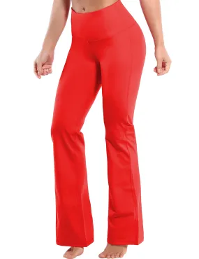 29" 31" 33" 35" 37" High Waist Bootcut Leggings Leggings Scarlet