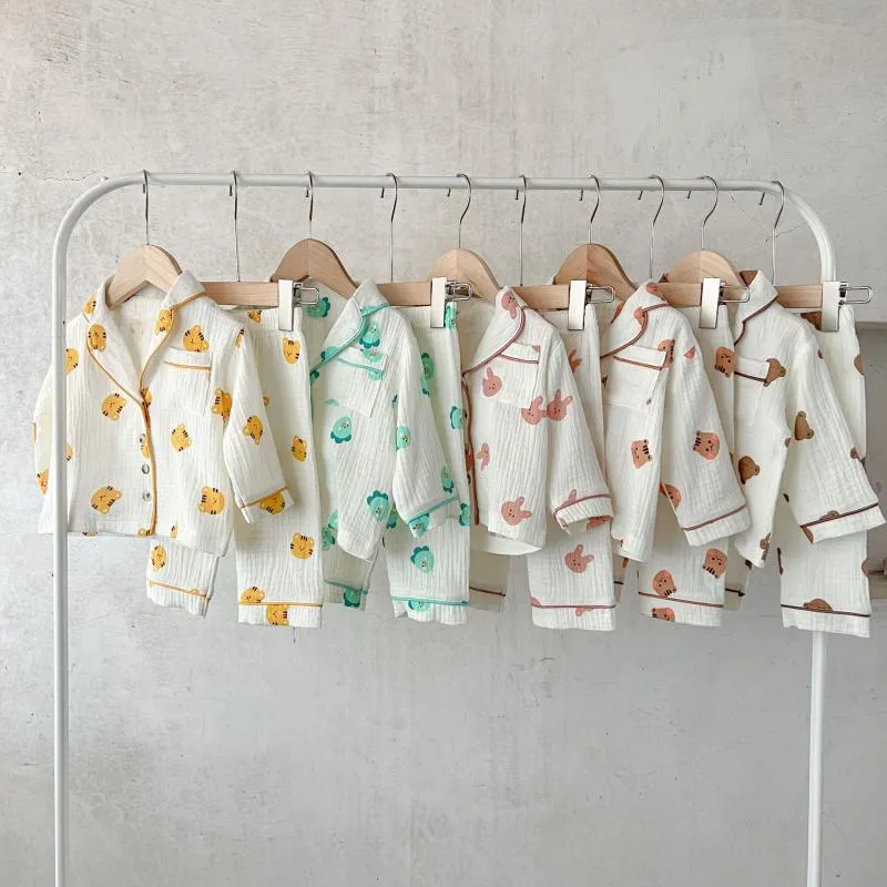 2pcs Animal Toddler Pajamas Suit