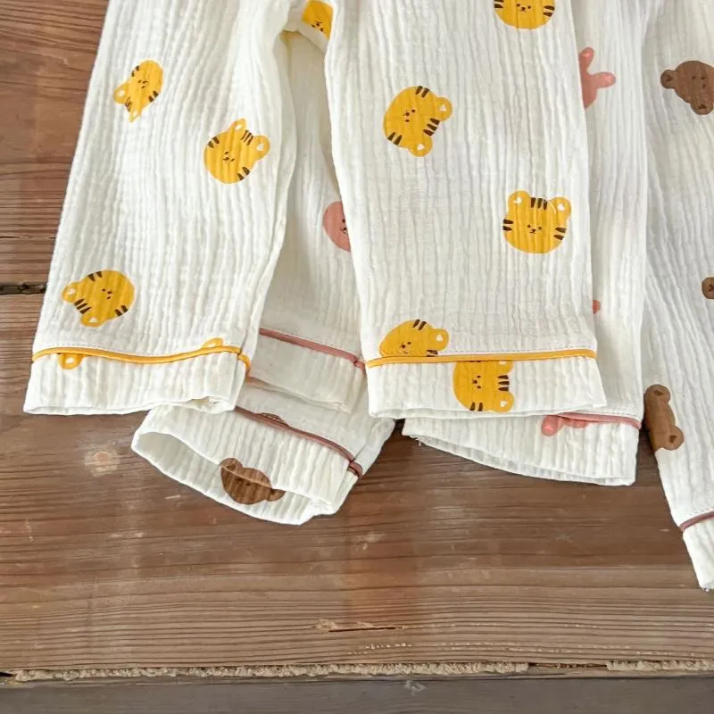 2pcs Animal Toddler Pajamas Suit