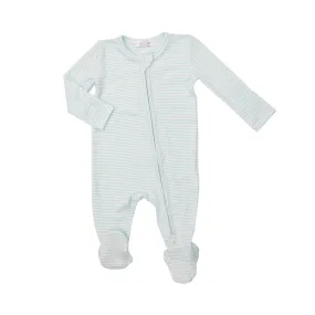 Angel Dear - Baby Pajamas - Blue Stripe