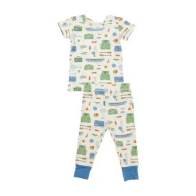 Angel Dear - Kids Pajamas - Fishing Tools