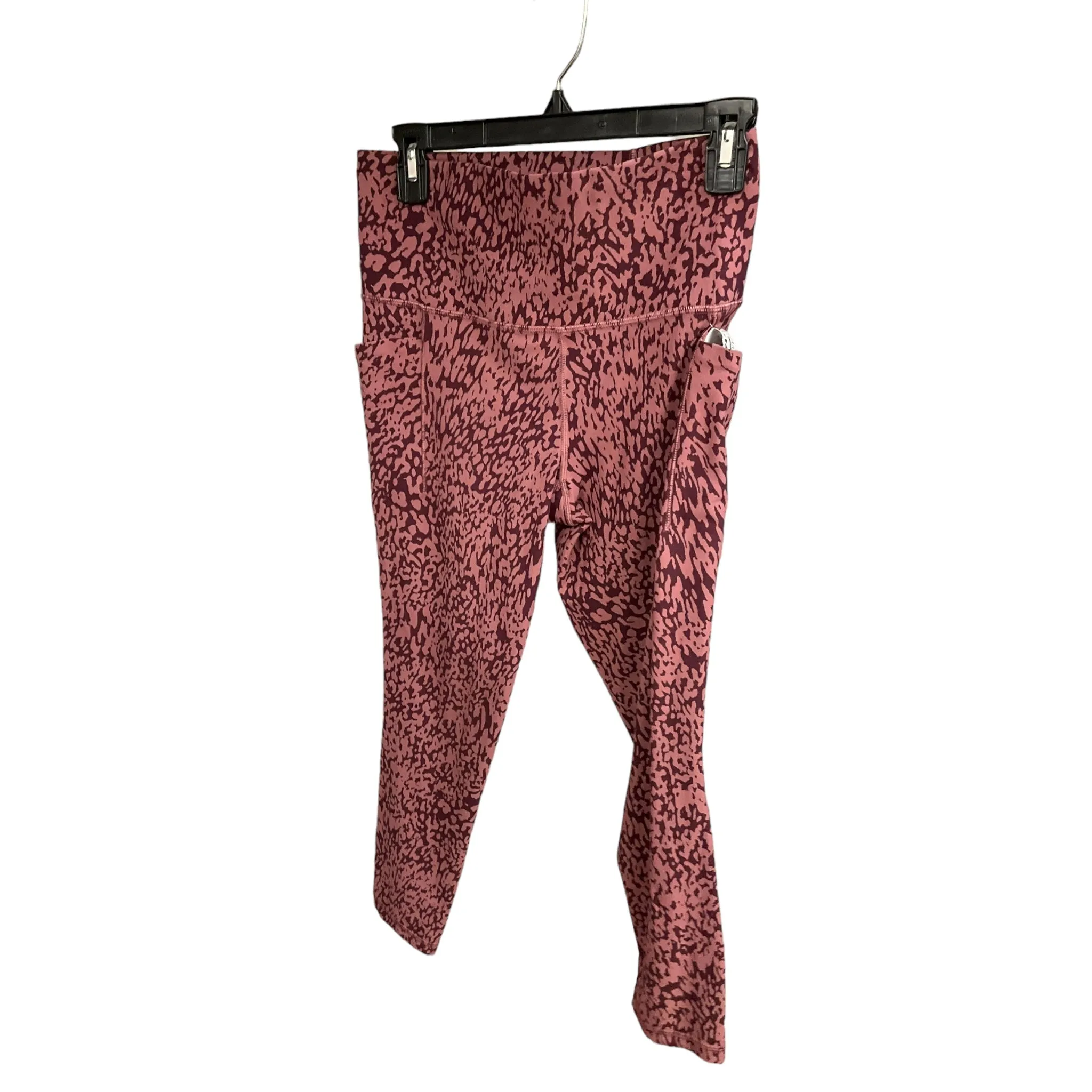 Animal Print Athletic Leggings Athleta, Size M