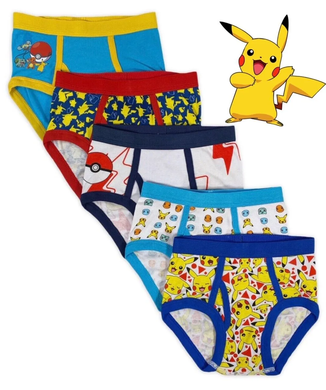 Assorted Characters Pack of 5 Underwear 12221