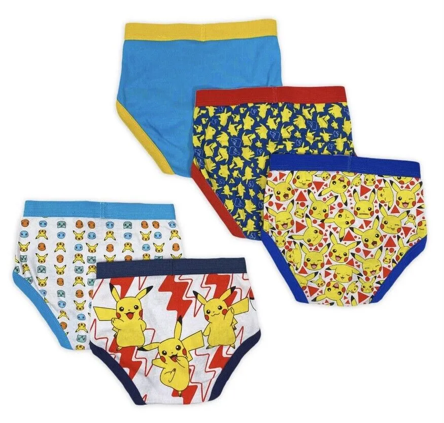 Assorted Characters Pack of 5 Underwear 12221