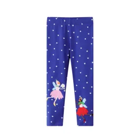 Baby Girl Fairy Tale Purple Pencil Leggings