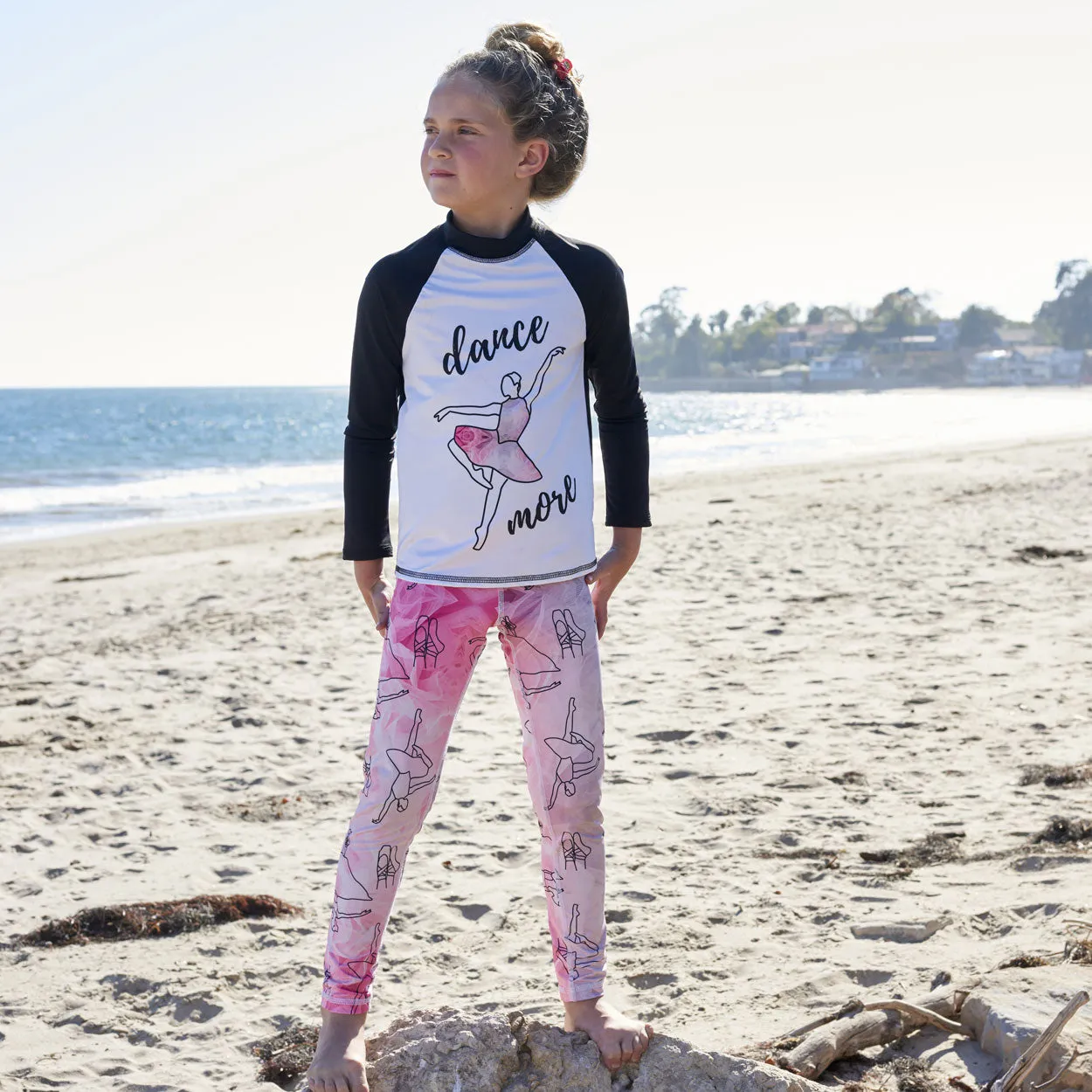 Ballerina Kids Hybrid Leggings UPF 50 