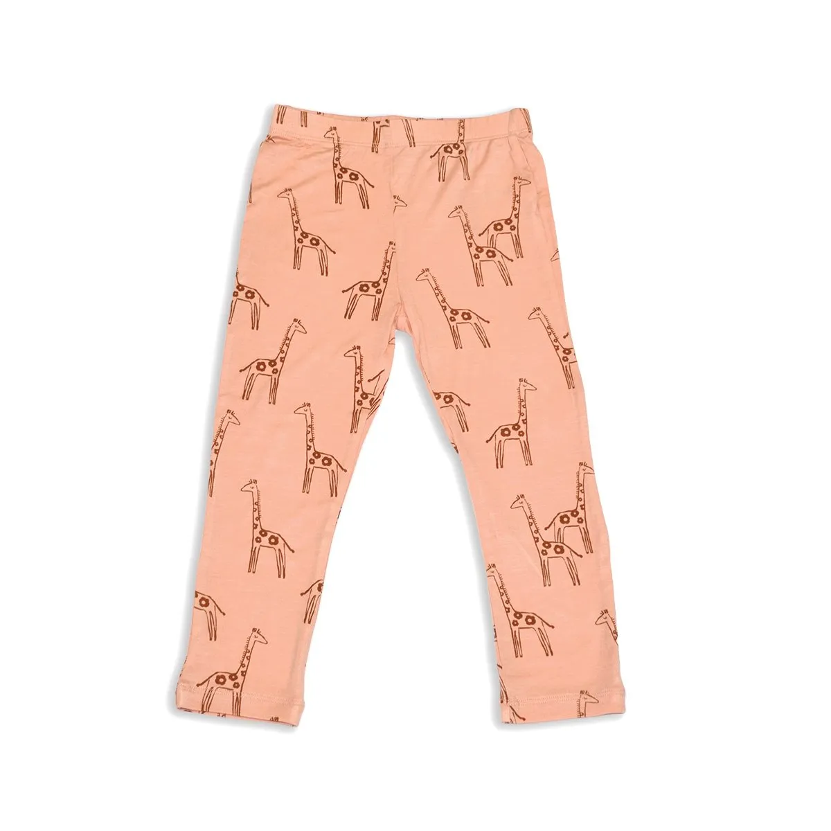 Bamboo Leggings (Daisy Giraffe Print)