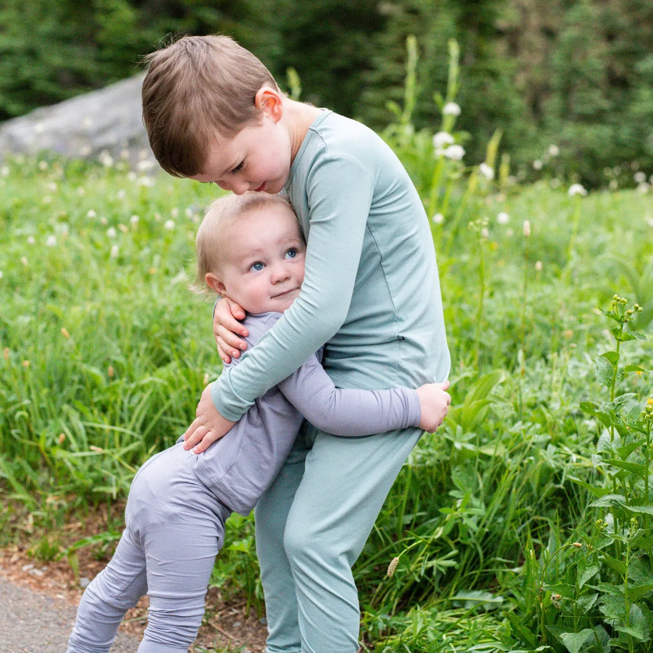 Bamboo Long Sleeve Pajamas | Haze