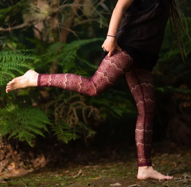 Baroque Fishnet Leggings - Free Gift