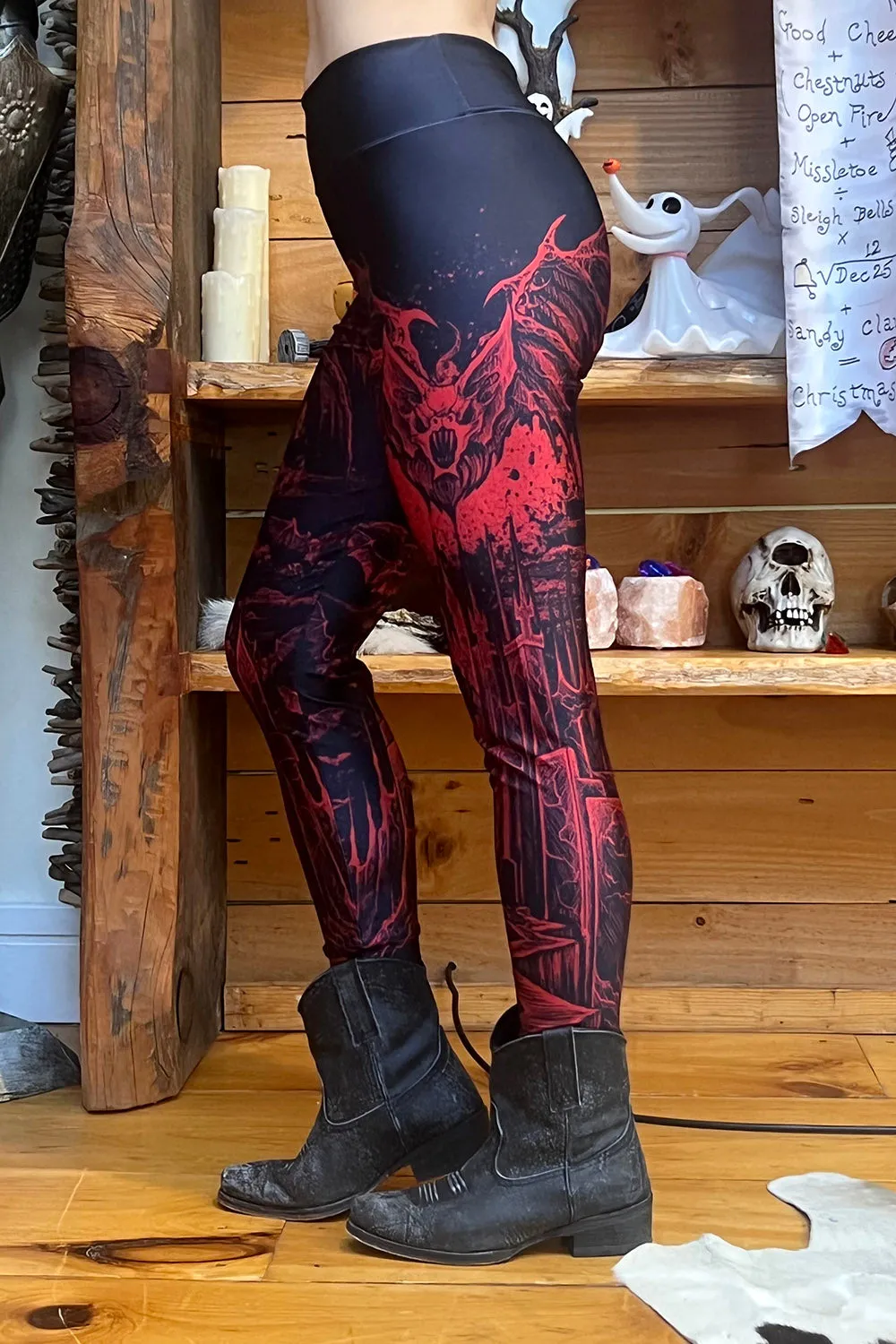 Bathory's Blood Castle Leggings