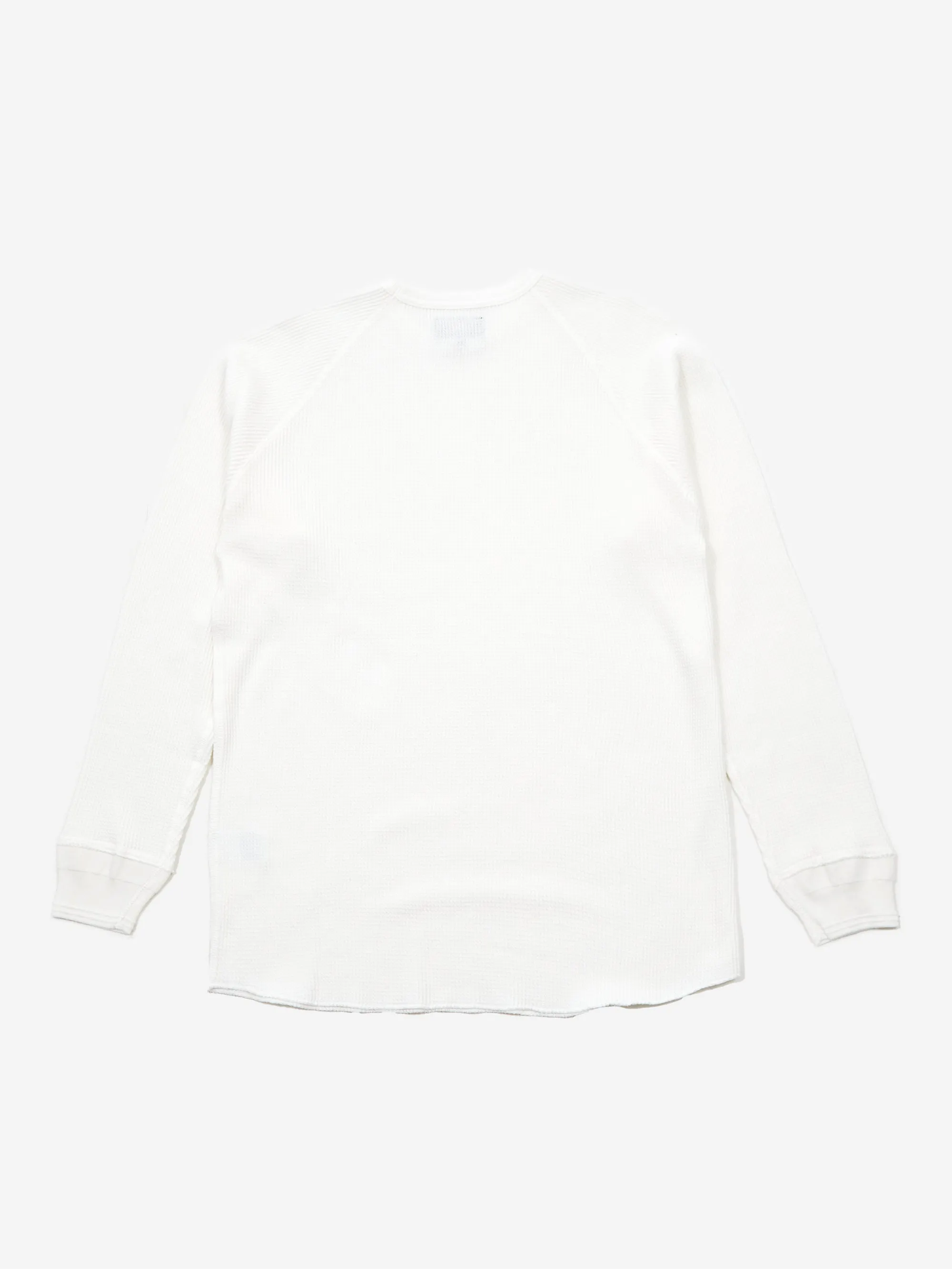 Beams Plus Crewneck Thermal - White