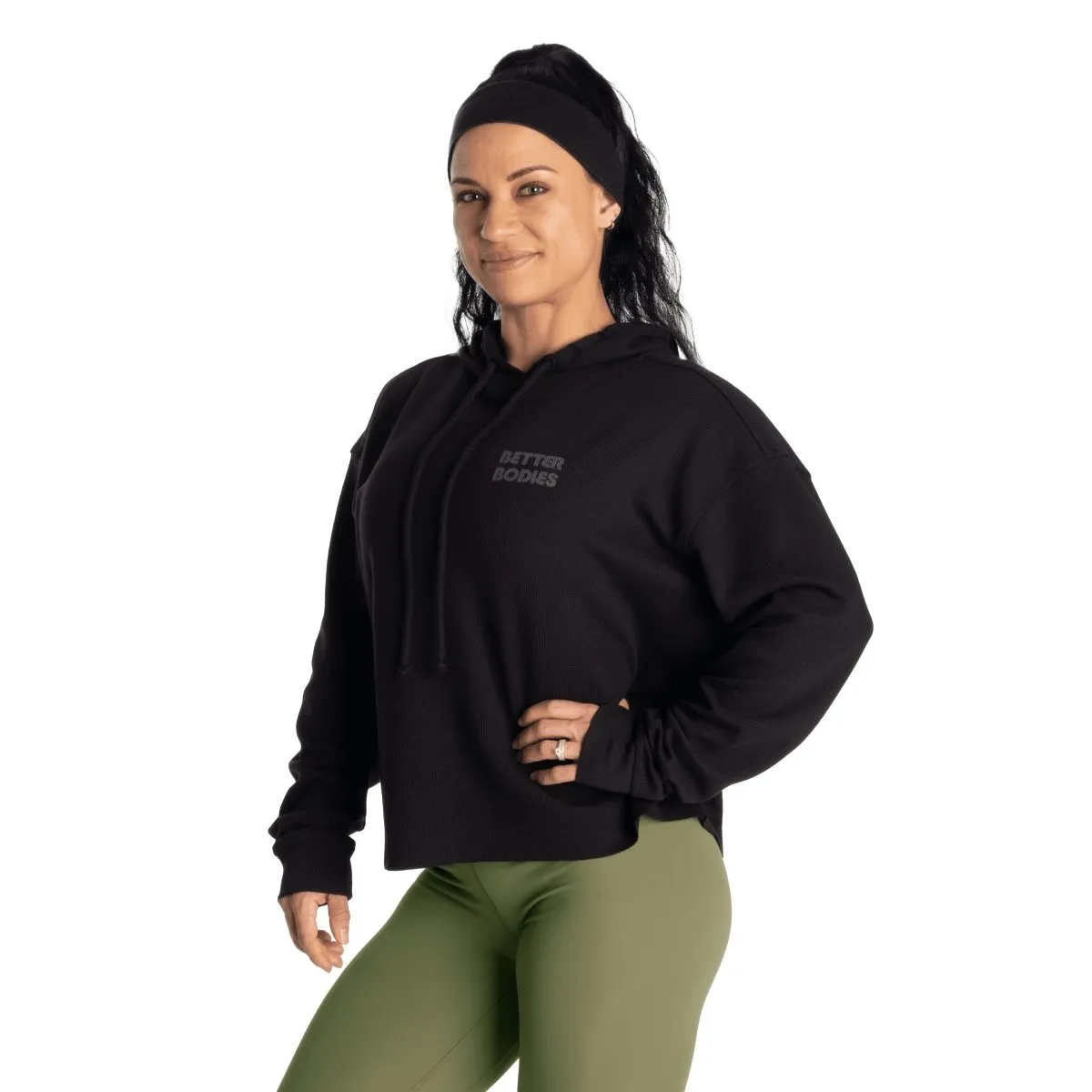 Better Bodies Empowered Thermal Sweater - Black