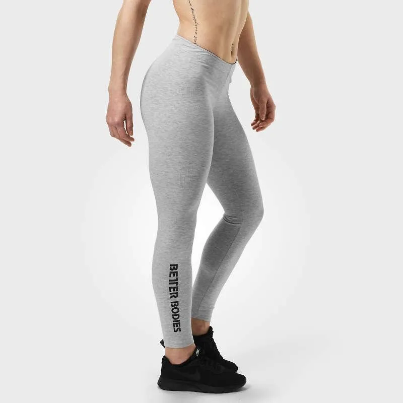 Better Bodies Kensington Leggings - White Melange