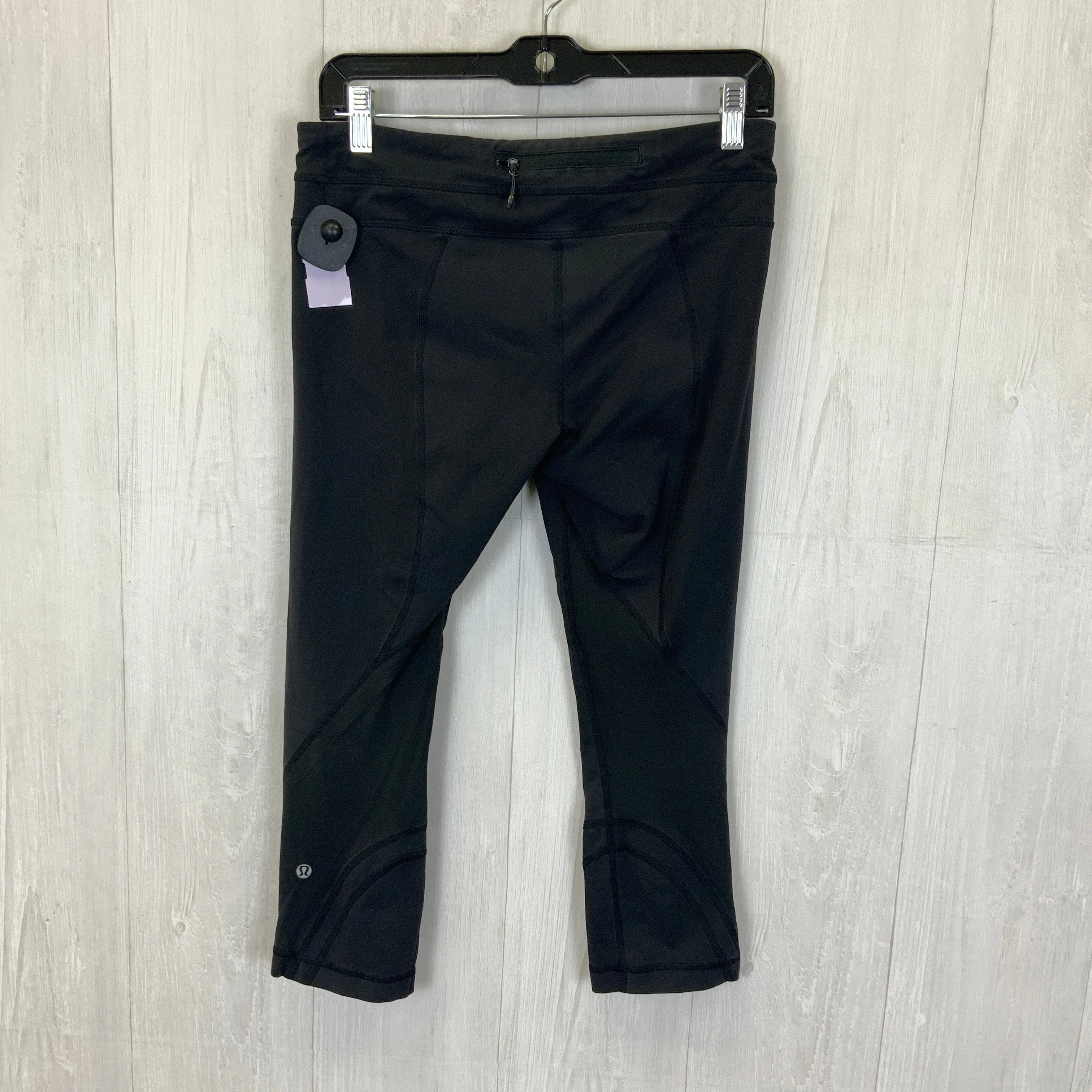 Black Athletic Leggings Lululemon, Size 8