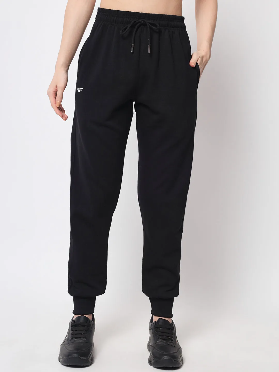 Black Thermal Co-ord Set (Hoodie and Jogger Combo)