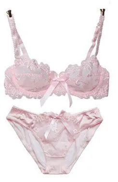 Bra Brief Sets Push up Bra and Panties Female Underwear