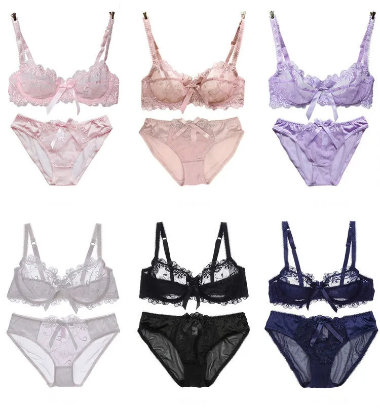 Bra Brief Sets Push up Bra and Panties Female Underwear