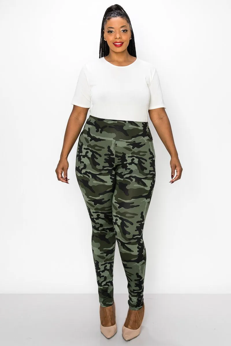 Camo Yoga Leggings