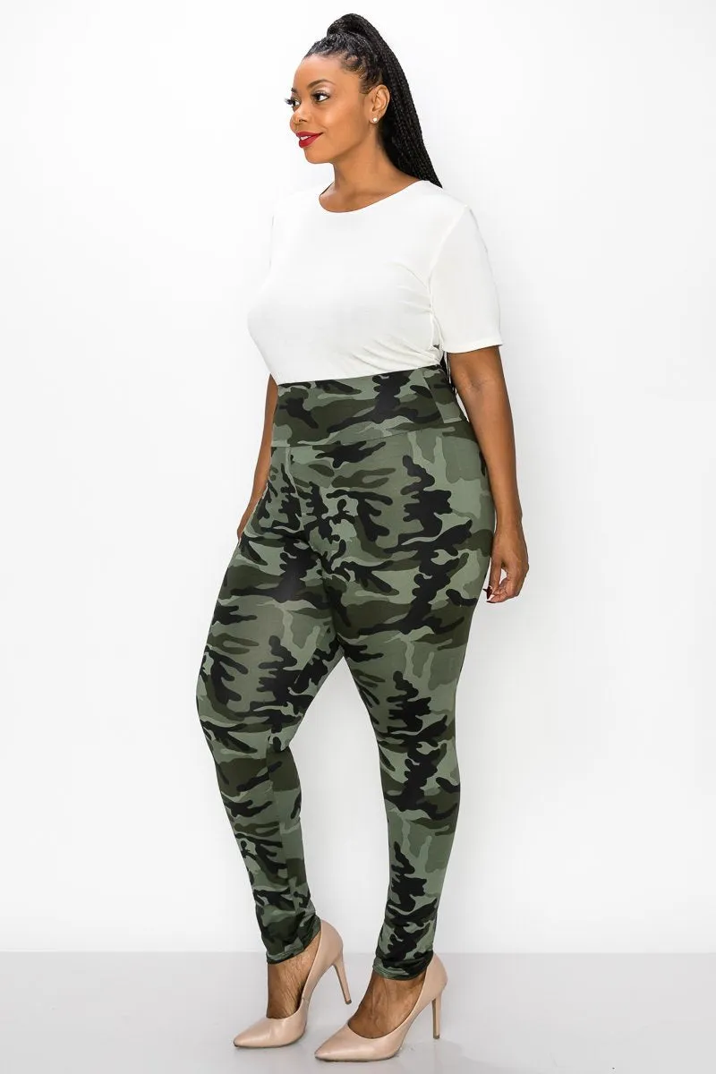 Camo Yoga Leggings