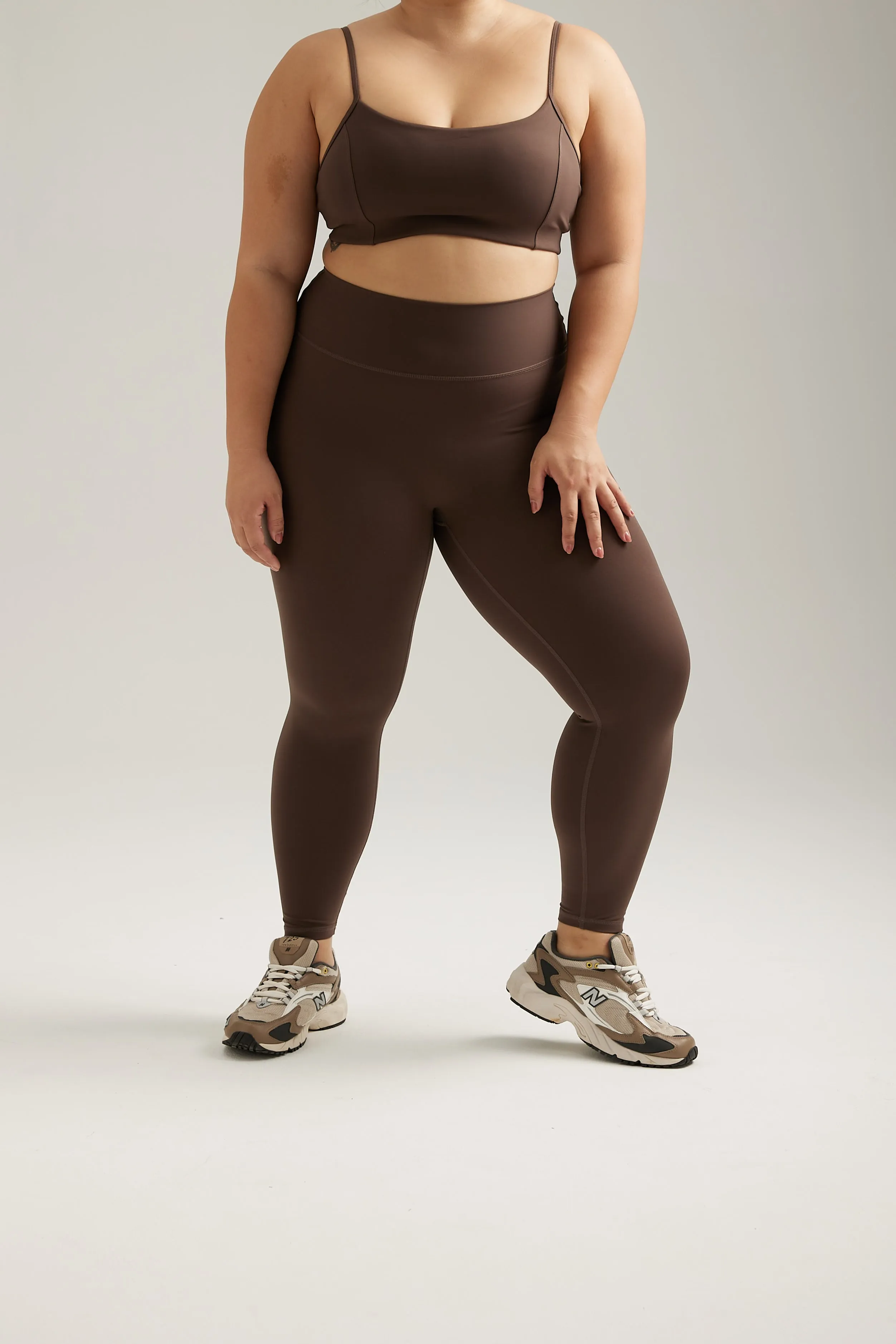 Classic Leggings (Full 24") in Espresso