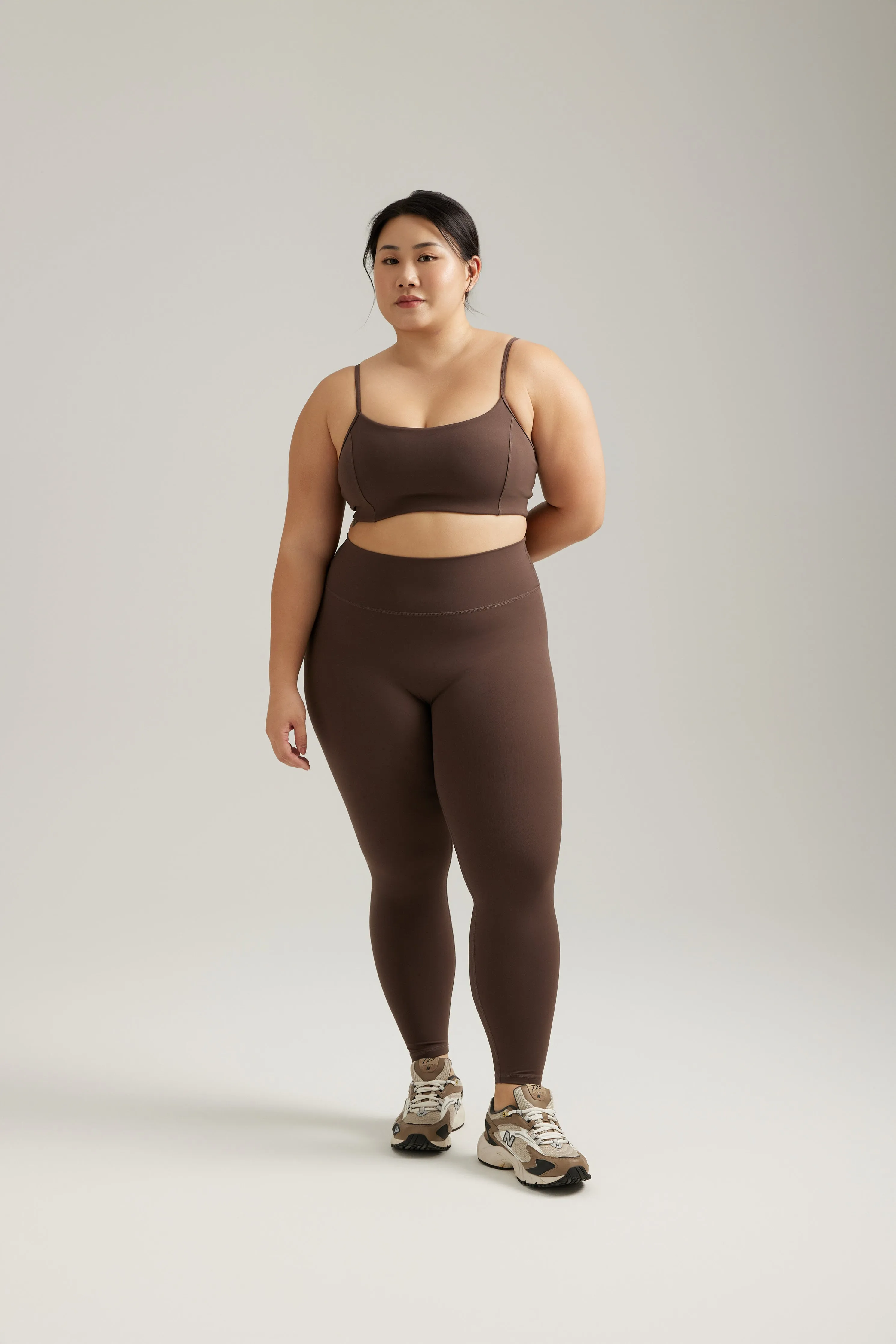 Classic Leggings (Full 24") in Espresso