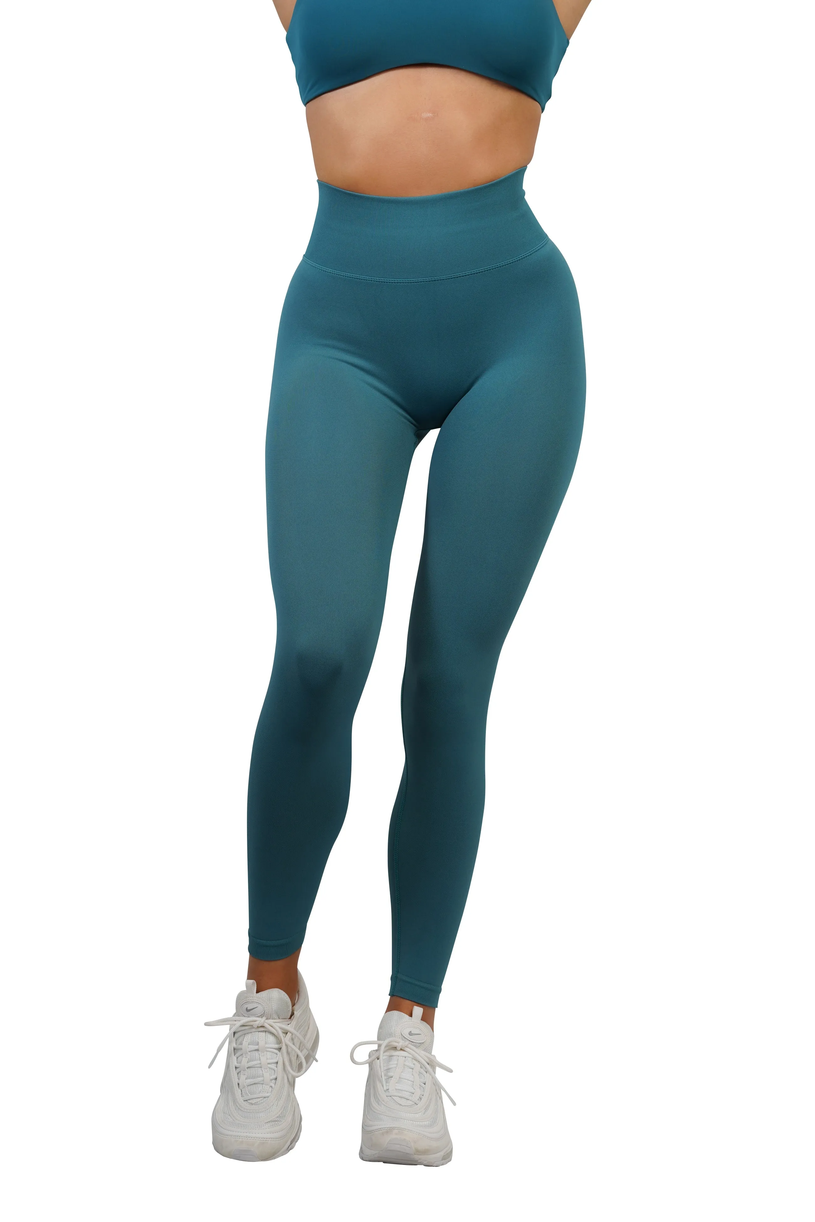 CORE SCRUNCH LEGGINGS - TEAL