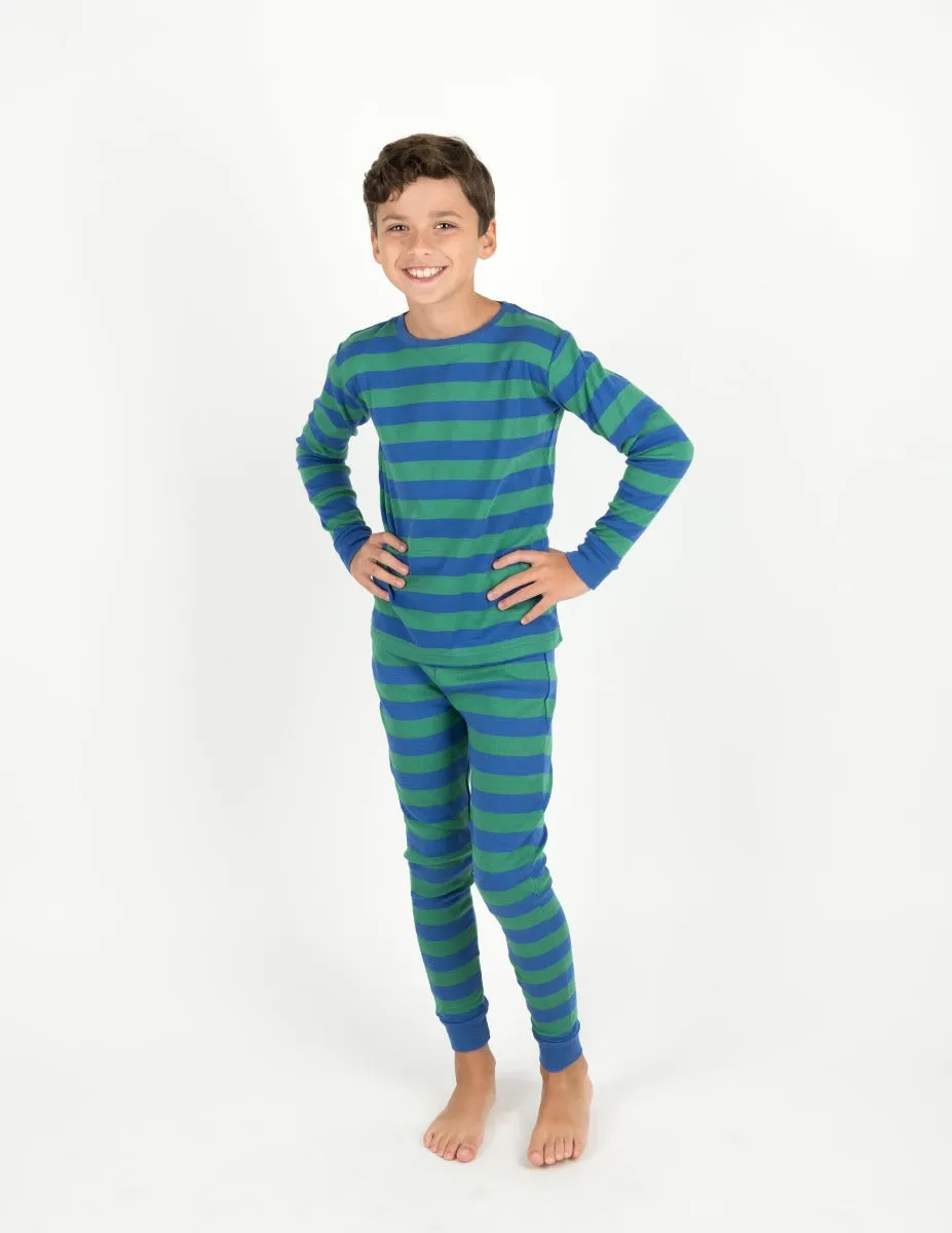 Cotton Striped Pajamas