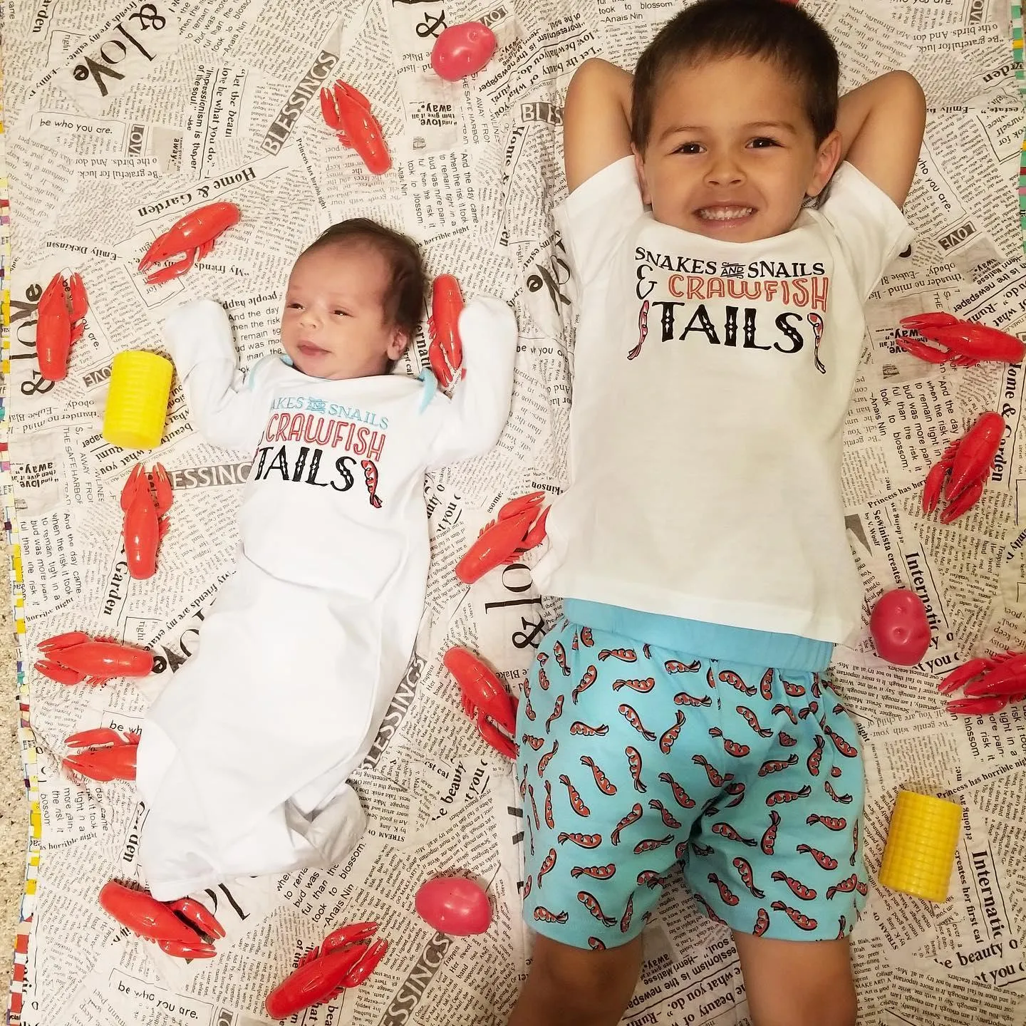 Crawfish Tails Pajamas (Boys)