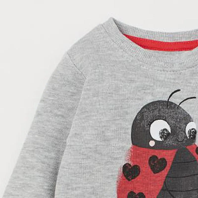 Cute Ladybird illustrated Top and Leggings