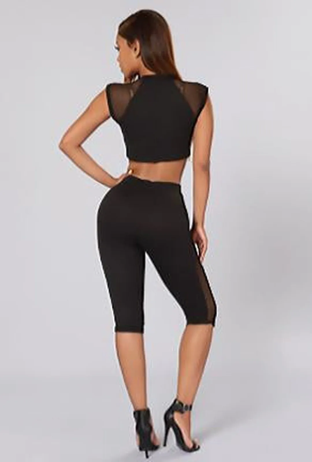 CYNTHIA - BIKER LEGGINGS SET