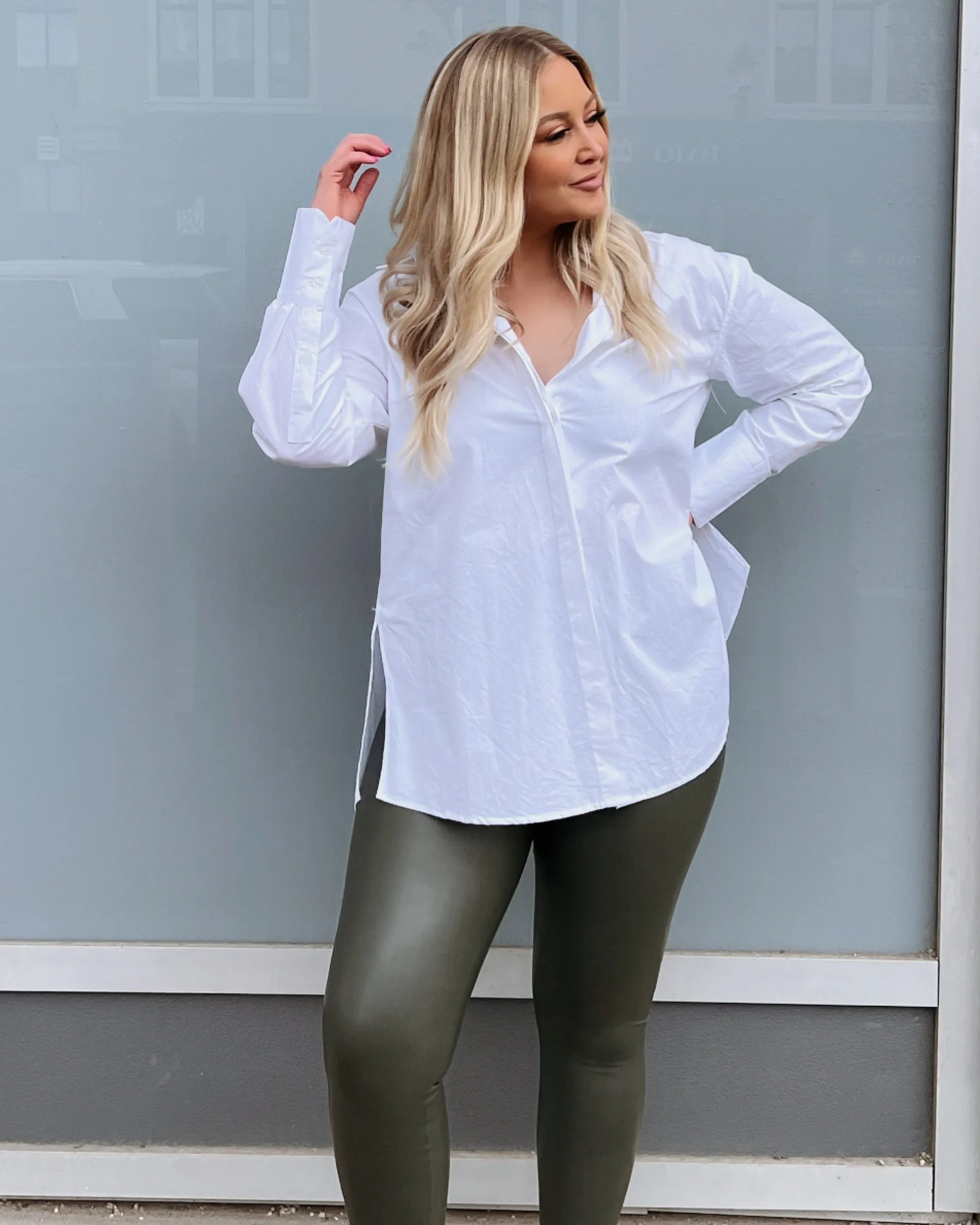 Deliah Vegan Leather Leggings - 3 Colours