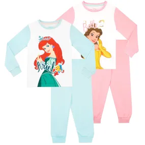 Disney Princess Pajamas - Pack of 2