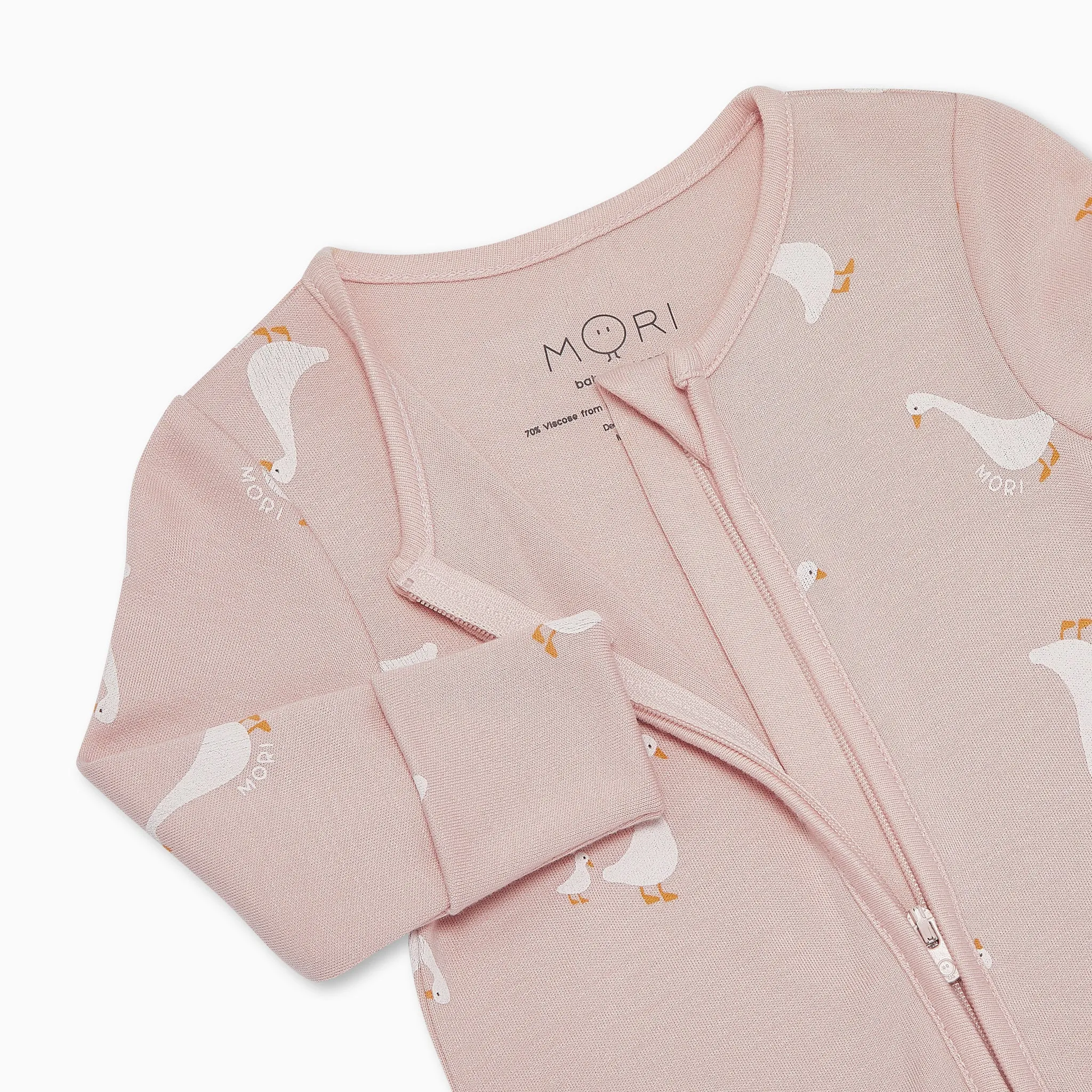 Duck Clever Zip Baby Pajamas