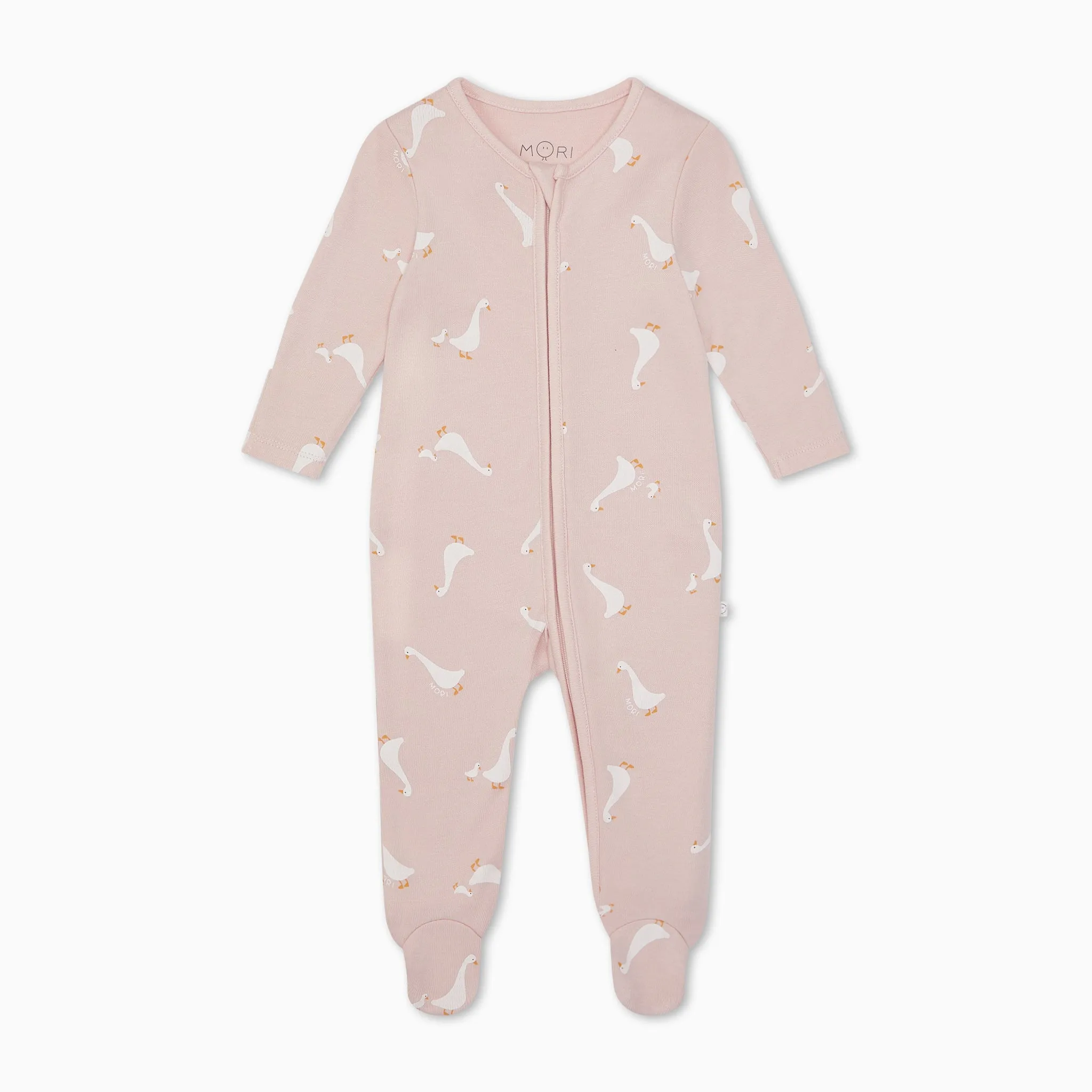 Duck Clever Zip Baby Pajamas