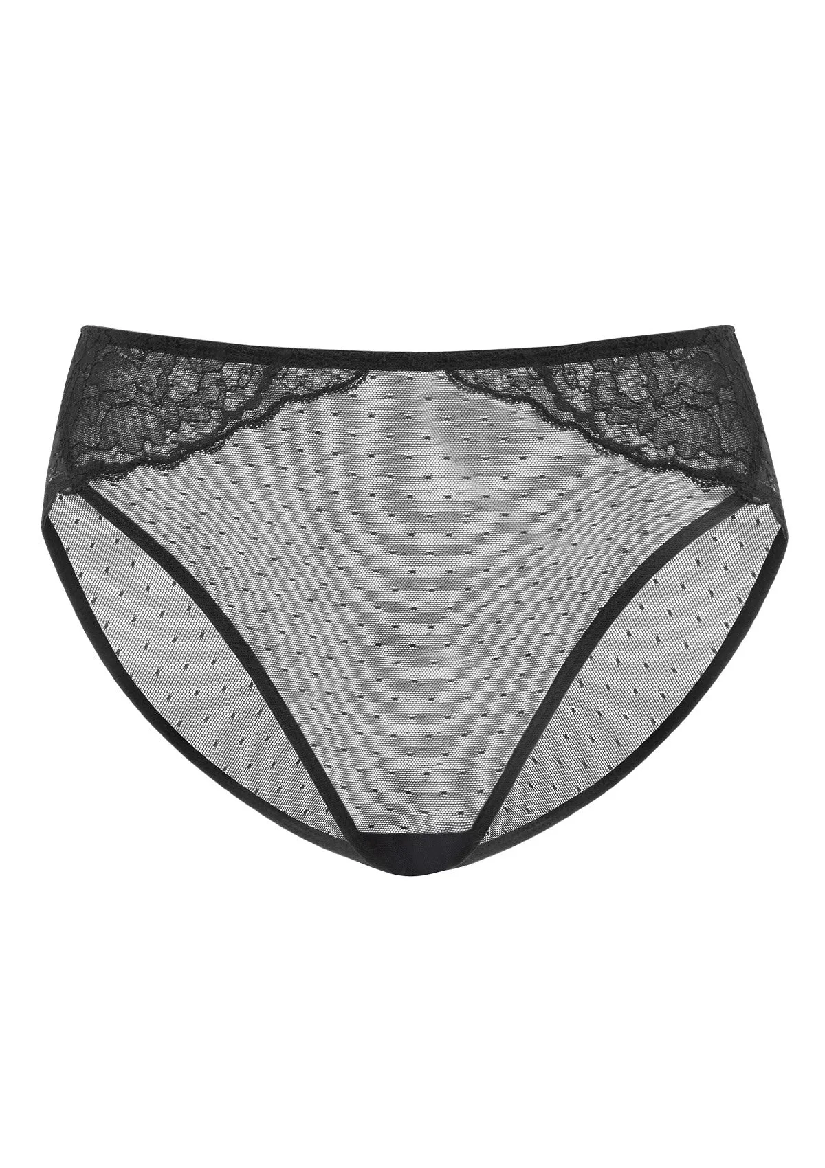 Enchante Lace Black Bikini Underwear