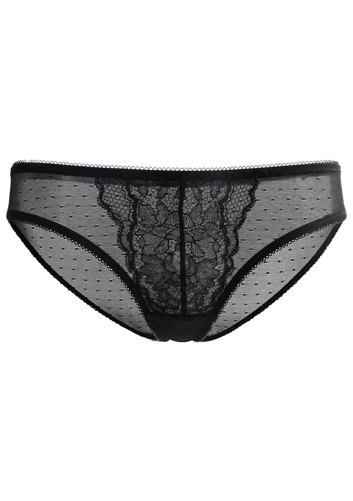 Enchante Lace Black Bikini Underwear