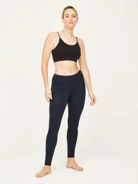 Essential Bamboo Organic Cotton Leggings - Midnight Navy