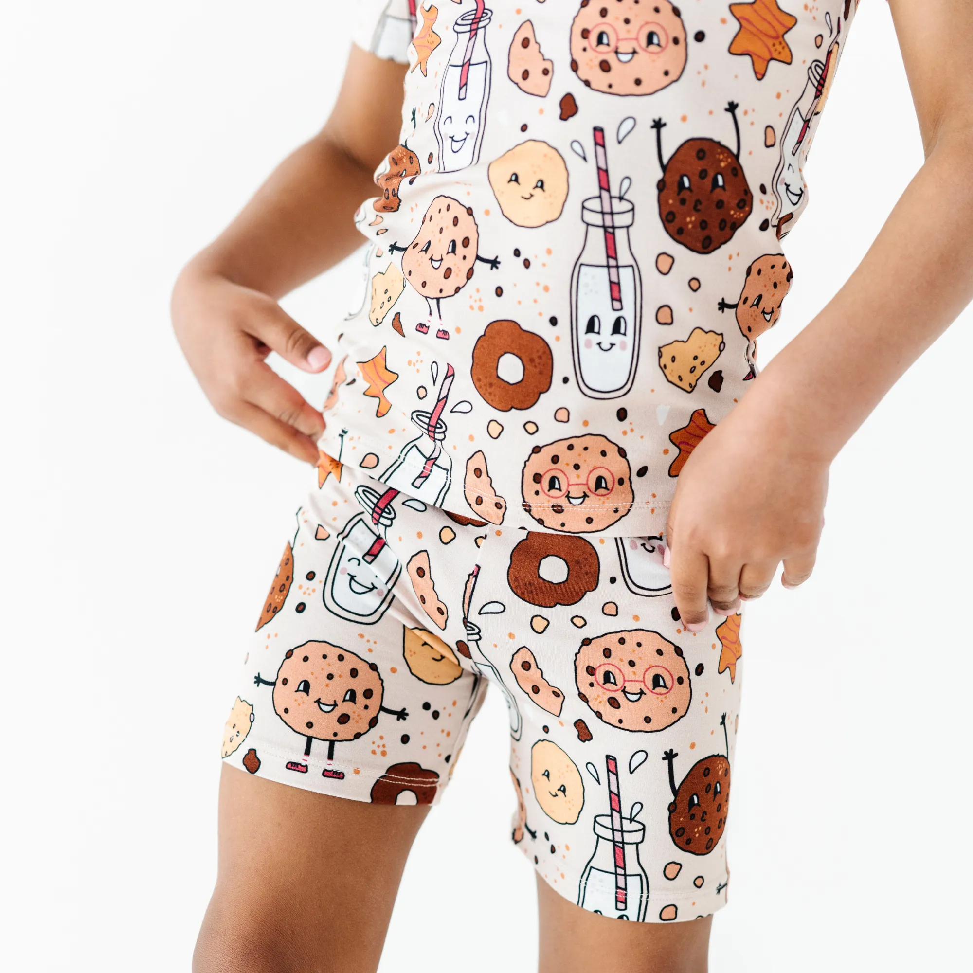 Everything I Dough, I Dough It For You Cookies Toddler/Big Kid Pajamas- Short Sleeve and Shorts