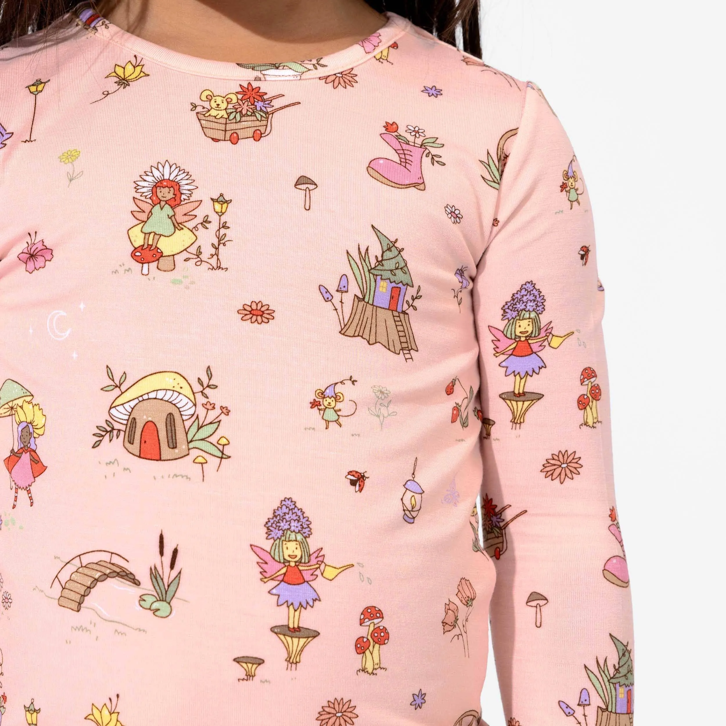 Fairy Garden Kids Bamboo Pajamas