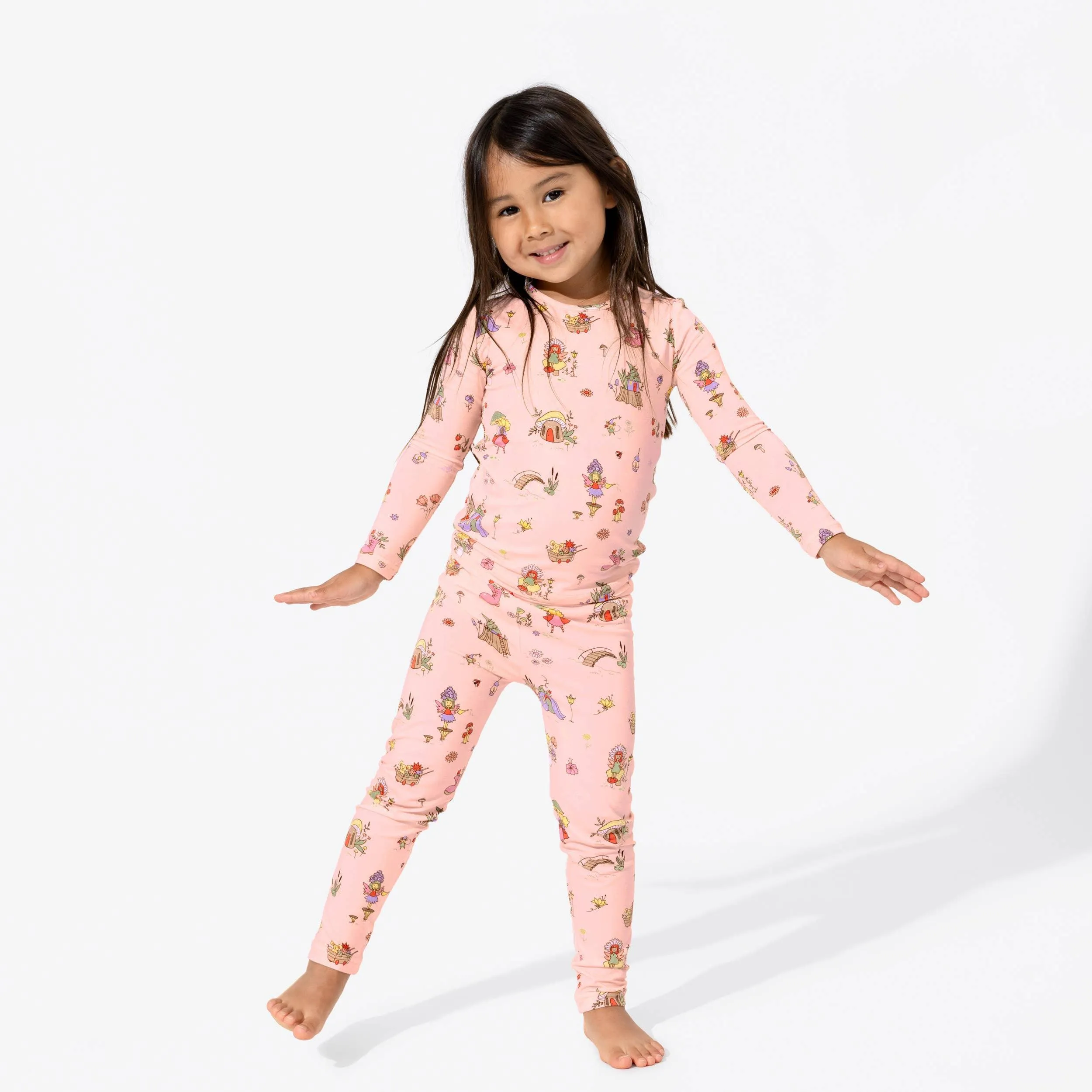 Fairy Garden Kids Bamboo Pajamas