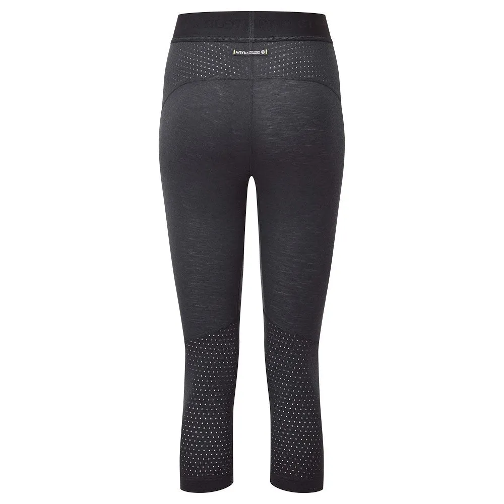 Goldhill 125 Zoned 3/4 Leggings - Black