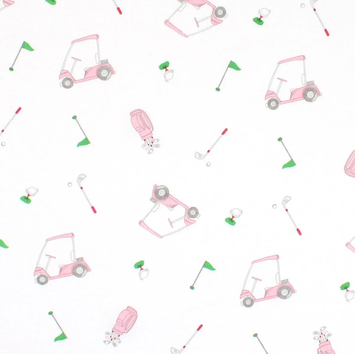 Golf Game Printed Pajamas  | Girl