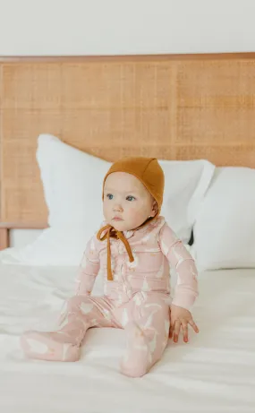 Goosie Zip Up Footie Pajamas | Copper Pearl