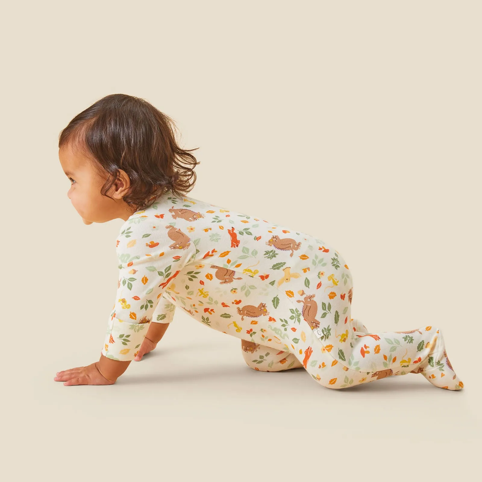 Gruffalo Woodland Clever Zip Baby Pajamas