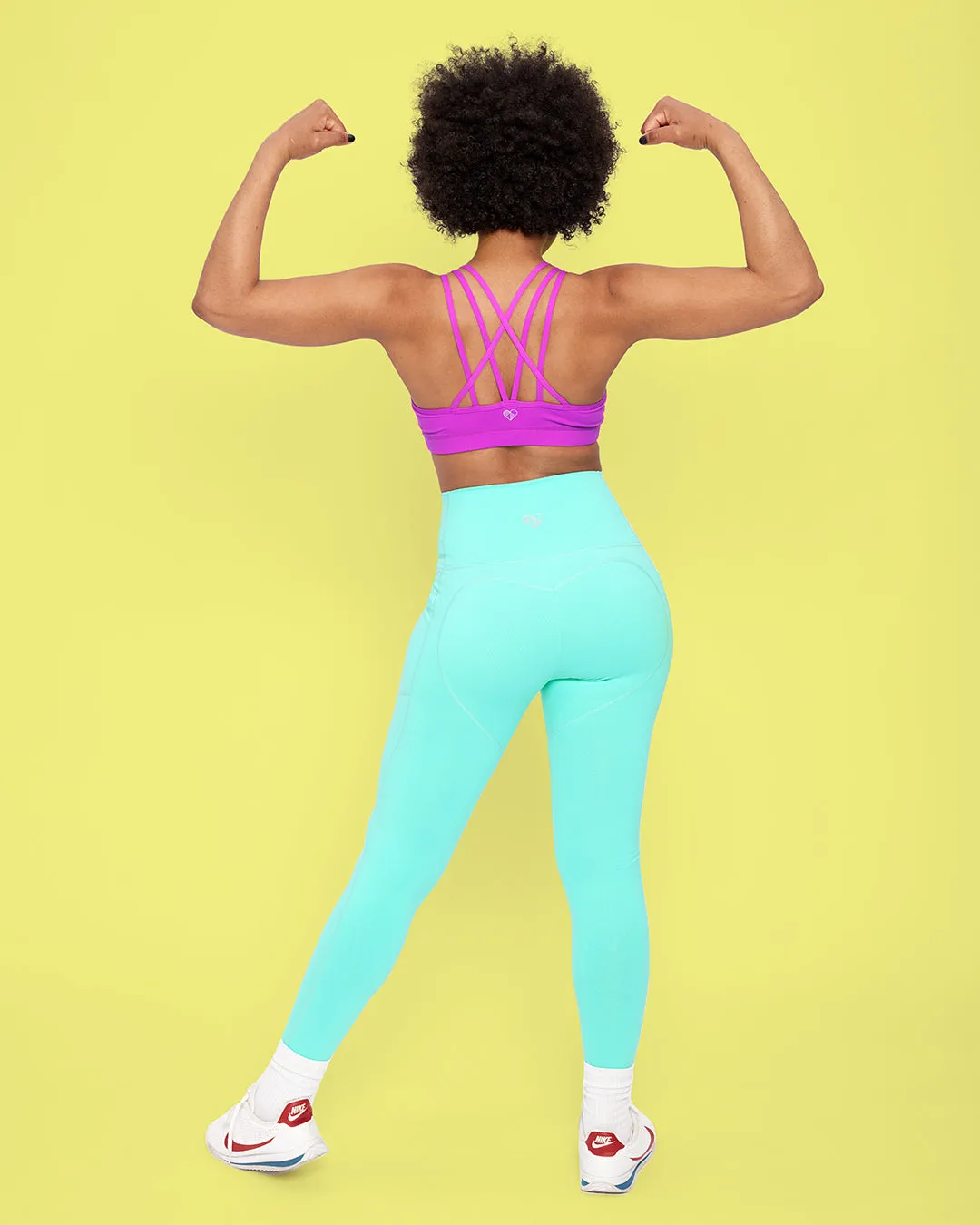 HERO Super Hold Leggings Mint Green