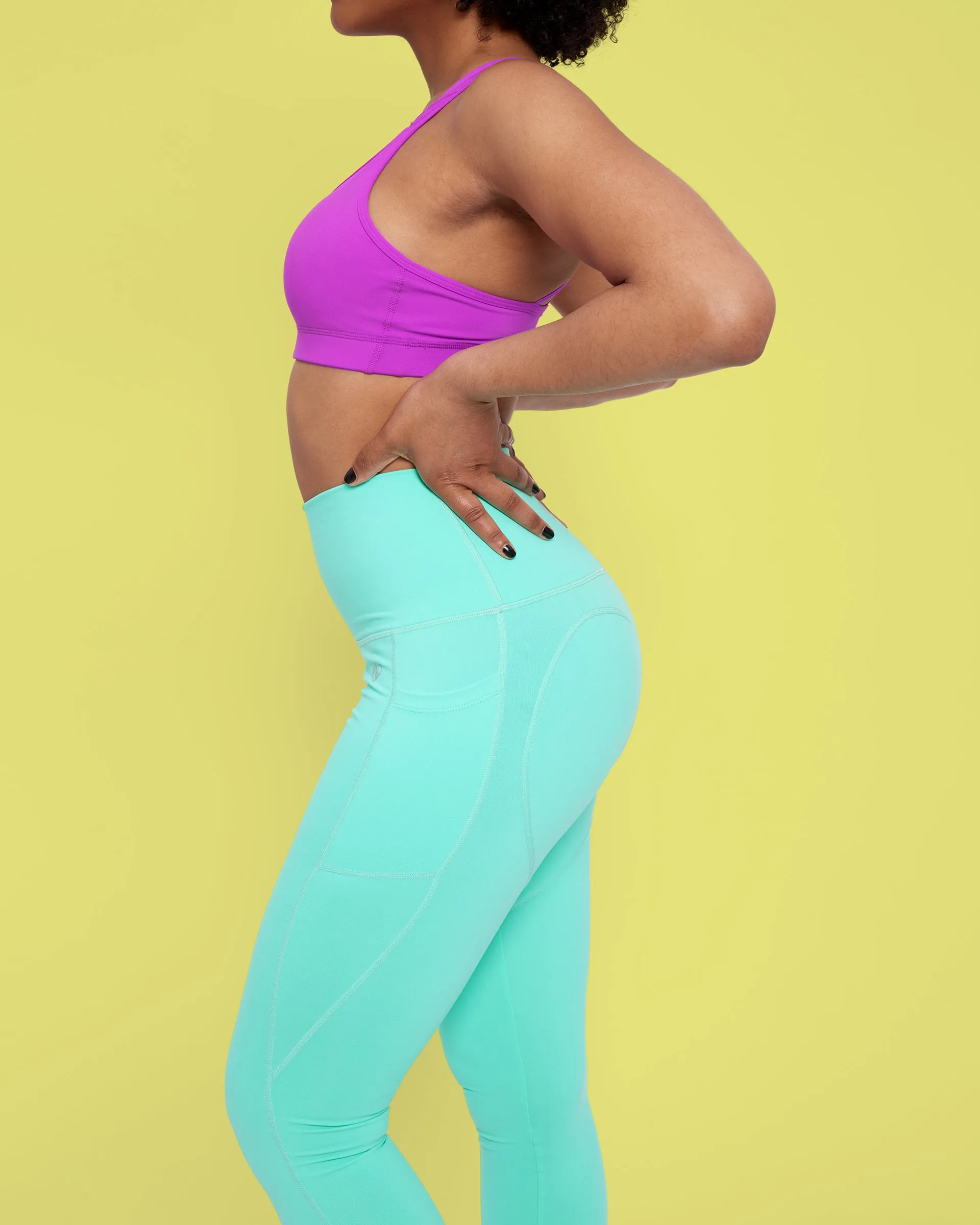 HERO Super Hold Leggings Mint Green